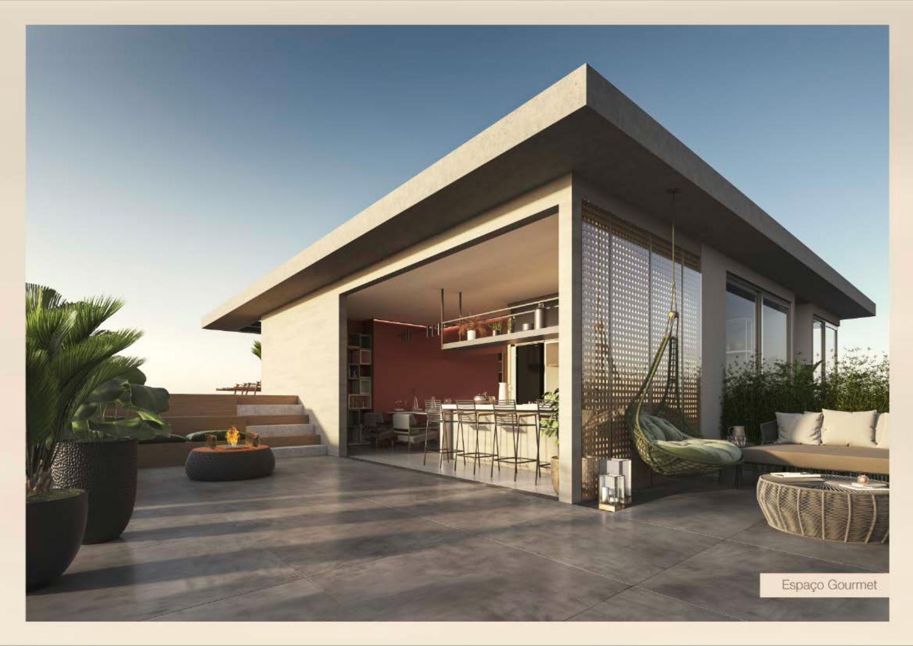 Imagem ilustrativa do espaço gourmet do Yunic Haus
